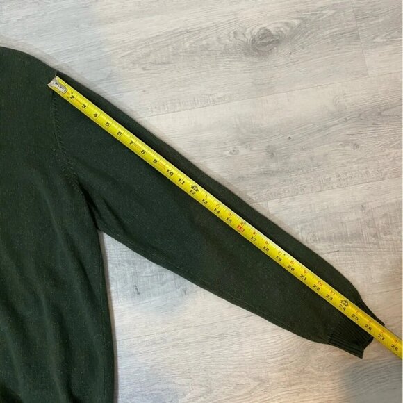 Jack & Jones L Jacob Crew Neck in Hunter Green 100% Cotton - Picture 7 of 16